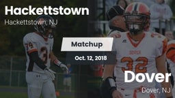 Matchup: Hackettstown vs. Dover  2018