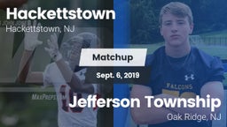 Matchup: Hackettstown vs. Jefferson Township  2019