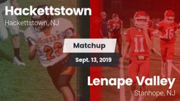 Matchup: Hackettstown vs. Lenape Valley  2019