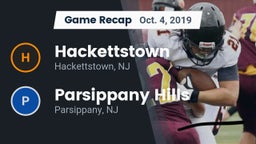 Recap: Hackettstown  vs. Parsippany Hills  2019
