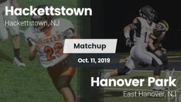 Matchup: Hackettstown vs. Hanover Park  2019