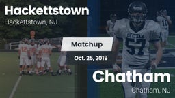 Matchup: Hackettstown vs. Chatham  2019