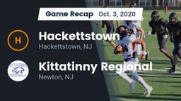 Recap: Hackettstown  vs. Kittatinny Regional  2020