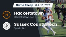 Recap: Hackettstown  vs. Sussex County Tech  2020