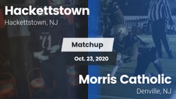 Matchup: Hackettstown vs. Morris Catholic  2020