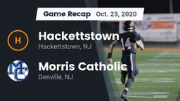Recap: Hackettstown  vs. Morris Catholic  2020