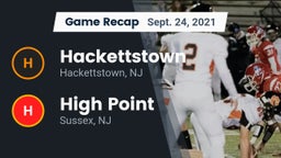 Recap: Hackettstown  vs. High Point  2021