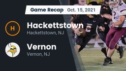 Recap: Hackettstown  vs. Vernon  2021