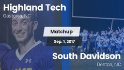 Matchup: Highland Tech vs. South Davidson  2017