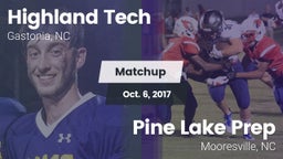 Matchup: Highland Tech vs. Pine Lake Prep  2017
