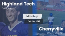 Matchup: Highland Tech vs. Cherryville  2017