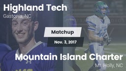 Matchup: Highland Tech vs. Mountain Island Charter  2017