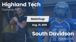 Matchup: Highland Tech vs. South Davidson  2018