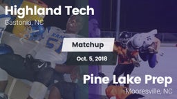 Matchup: Highland Tech vs. Pine Lake Prep  2018