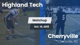 Matchup: Highland Tech vs. Cherryville  2018