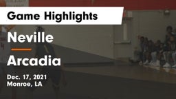 Neville  vs Arcadia  Game Highlights - Dec. 17, 2021