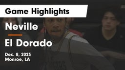Neville  vs El Dorado  Game Highlights - Dec. 8, 2023