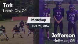Matchup: Taft vs. Jefferson  2016
