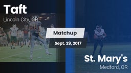 Matchup: Taft vs. St. Mary's  2017