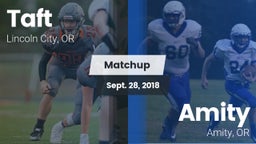 Matchup: Taft vs. Amity  2018