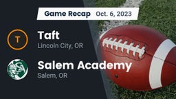 Recap: Taft  vs. Salem Academy  2023