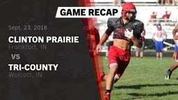 Recap: Clinton Prairie  vs. Tri-County  2016