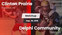 Matchup: Clinton Prairie vs. Delphi Community  2016