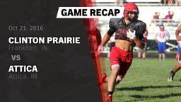 Recap: Clinton Prairie  vs. Attica  2016