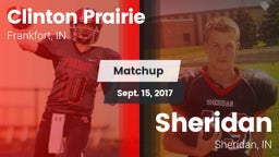 Matchup: Clinton Prairie vs. Sheridan  2017