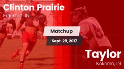 Matchup: Clinton Prairie vs. Taylor  2017