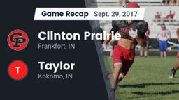 Recap: Clinton Prairie  vs. Taylor  2017