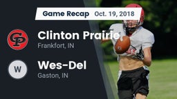 Recap: Clinton Prairie  vs. Wes-Del  2018