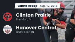 Recap: Clinton Prairie  vs. Hanover Central  2018