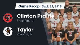 Recap: Clinton Prairie  vs. Taylor  2018