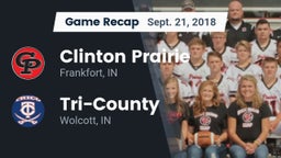 Recap: Clinton Prairie  vs. Tri-County  2018