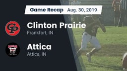 Recap: Clinton Prairie  vs. Attica  2019