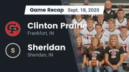 Recap: Clinton Prairie  vs. Sheridan  2020