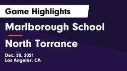 Marlborough School vs North Torrance Game Highlights - Dec. 28, 2021