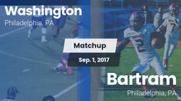 Matchup: Washington vs. Bartram  2017