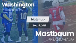 Matchup: Washington vs. Mastbaum 2017