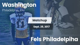 Matchup: Washington vs. Fels  Philadelpiha 2017