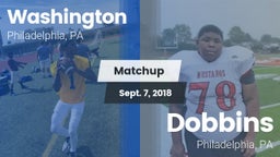 Matchup: Washington vs. Dobbins  2018