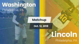Matchup: Washington vs. Lincoln  2018