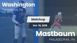 Matchup: Washington vs. Mastbaum 2018