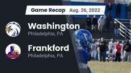 Recap: Washington  vs. Frankford  2022