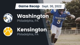 Recap: Washington  vs. Kensington  2022