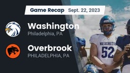 Recap: Washington  vs. Overbrook  2023