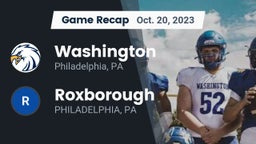 Recap: Washington  vs. Roxborough  2023