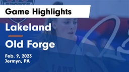 Lakeland  vs Old Forge  Game Highlights - Feb. 9, 2023