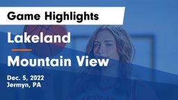 Lakeland  vs Mountain View  Game Highlights - Dec. 5, 2022